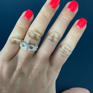 Sterling silver turtle ring, size 7